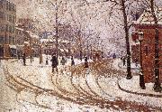 Landscape of snow